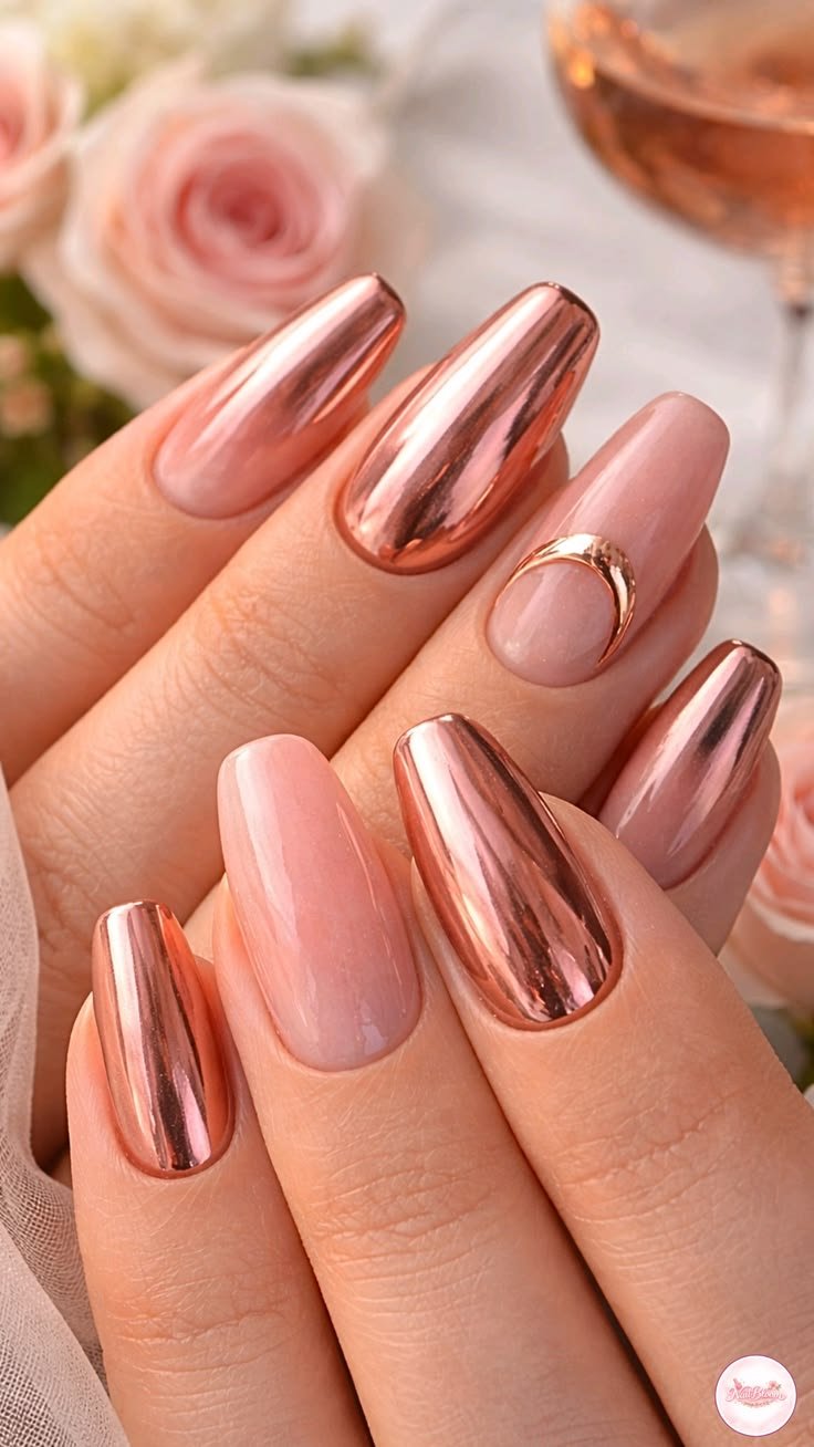 Pink Princess Presson Nails