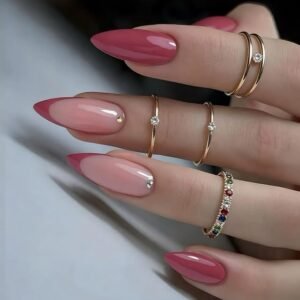 Cherry Kiss Press on Nails