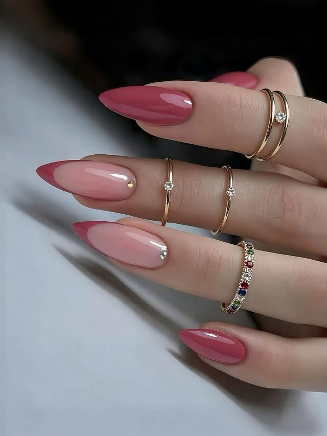 Cherry Kiss Press on Nails