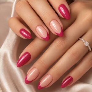Pretty in Pink Presson Nails