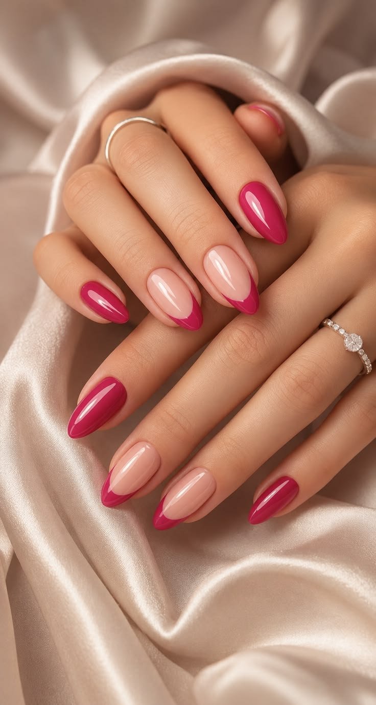 Pretty in Pink Presson Nails