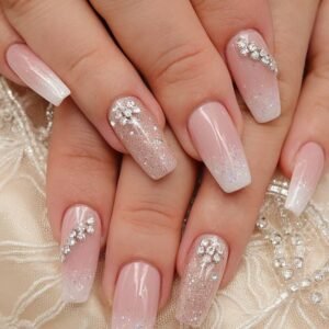 Diamond Kiss Presson Nails