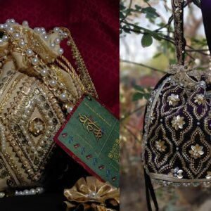Handmade Embroidered Potli Bag