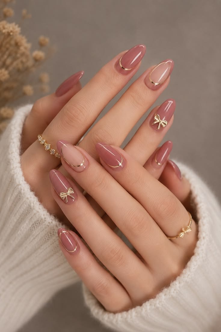 Classy Nude Press on Nails